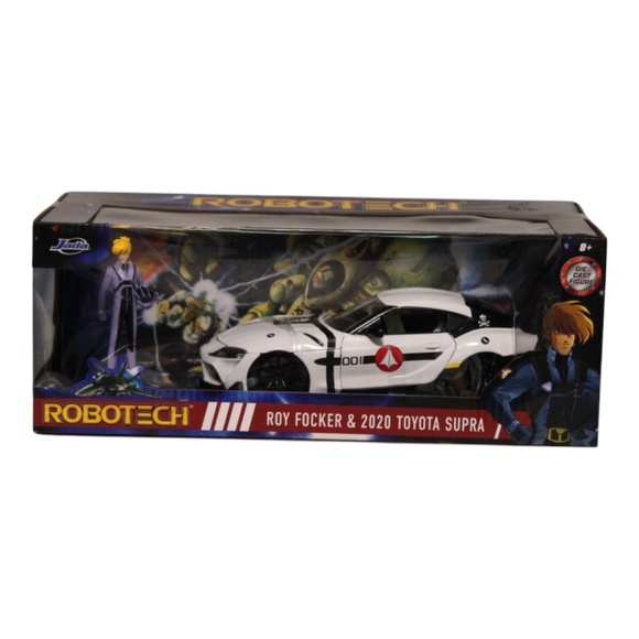 Robotech‎ Roy Focker 2020 Toyota Supra Die Cast Figure - Picture 1 of 7